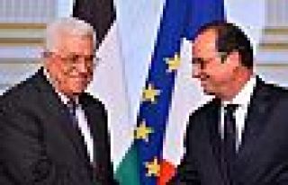 Abbas ve Hollande'dan İsrail'e eleştiri