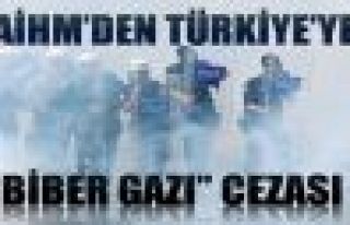 AİHM'den Türkiye'ye 'biber gazı' cezası