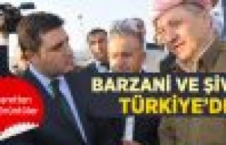 Barzani ve Şivan Perwer Türkiye'de