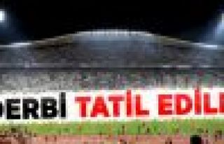 Beşiktaş - Galatasaray derbisi tatil edildi