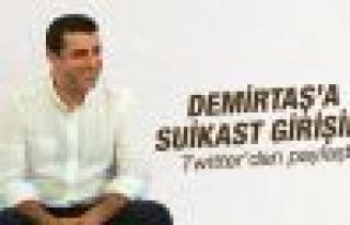 Demirtaş'a suikast girişimi iddiası