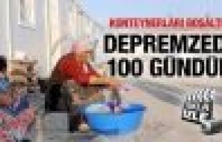 Depremzedeler 100 gündür aç!