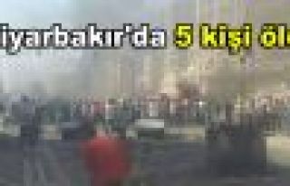 Diyarbakır'da 5 kişi öldü