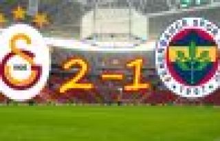 Galatasaray 2 - 1 Fenerbahçe 