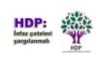 HDP: İnfaz çeteleri yargılanmalı