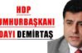 HDP'nin Cumhurbaşkanı adayı Selahattin Demirtaş