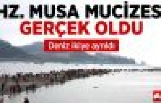 HZ. MUSA MUCİZESİ GERÇEK OLDU