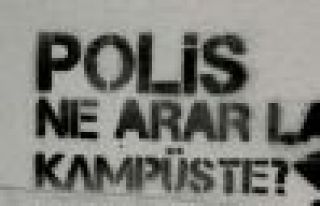 Öğrenci Üniversitede Polis İstemiyor