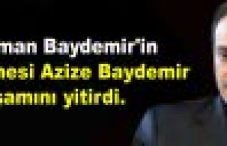 Osman Baydemir'in acı günü