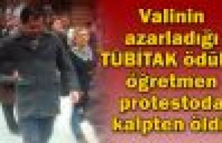 Valinin azarladığı öğretmen hayatını kaybetti