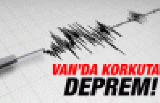 Van'da korkutan deprem