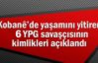 YPG 6 savaşçının kimliklerini açıkladı