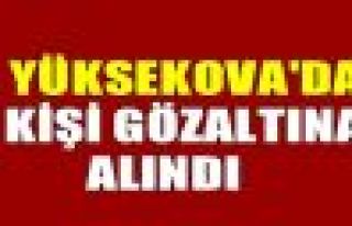 Yüksekova’da 5 Kişi Gözaltına Alındı