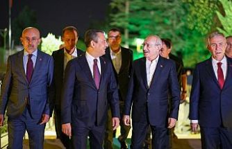 CHP lideri Özel, Kılıçdaroğlu ve Yavaş ile bir araya geldi